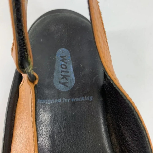 Wolky Women's Vegan Ankle Strap Adjustable Open Toe Sandals Size 5.5/36 - Picture 11 of 12